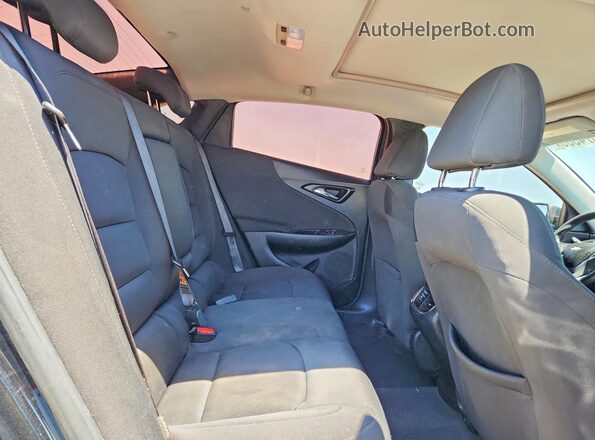 1G1ZD5ST9MF026933 2021 CHEVROLET MALIBU Черный Вид задних сидений