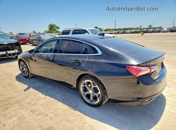 1G1ZD5ST9MF026933 2021 CHEVROLET MALIBU Черный Задняя левая четверть
