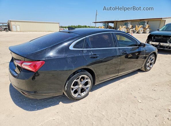 1G1ZD5ST9MF026933 2021 CHEVROLET MALIBU Черный Задняя правая четверть