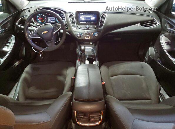1G1ZD5ST9MF027614 2021 CHEVROLET MALIBU Черный Вид панели приборов