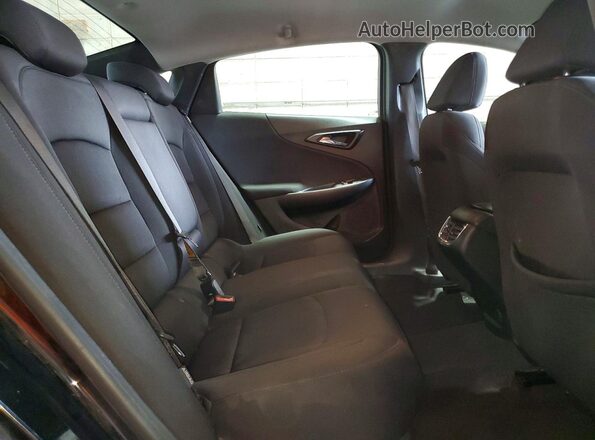 1G1ZD5ST9MF027614 2021 CHEVROLET MALIBU Черный Вид задних сидений