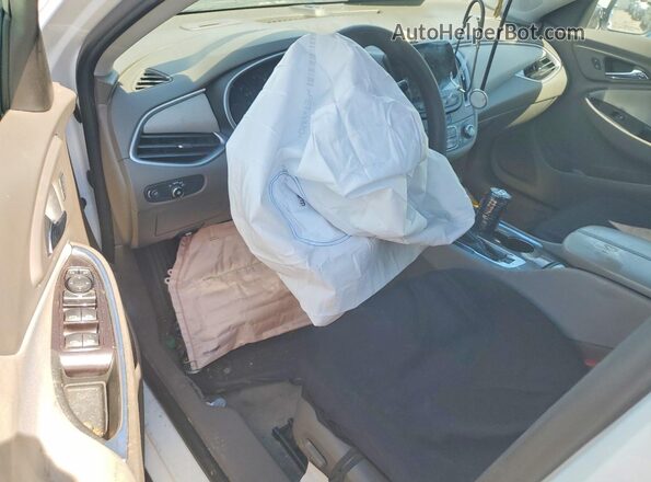 1G1ZD5ST9NF106265 2022 CHEVROLET MALIBU White Widok deski rozdzielczej