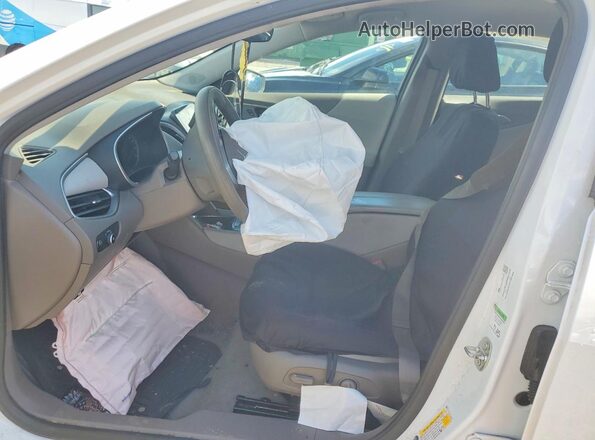 1G1ZD5ST9NF106265 2022 CHEVROLET MALIBU White Widok wnętrza z przodu