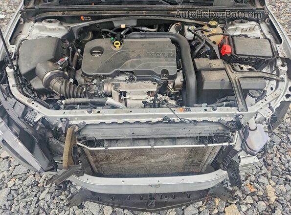 1G1ZD5ST9NF131862 2022 CHEVROLET MALIBU Серебряный Вид задней части салона