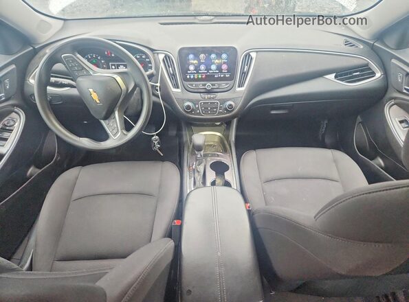 1G1ZD5ST9NF131862 2022 CHEVROLET MALIBU Серебряный Вид панели приборов