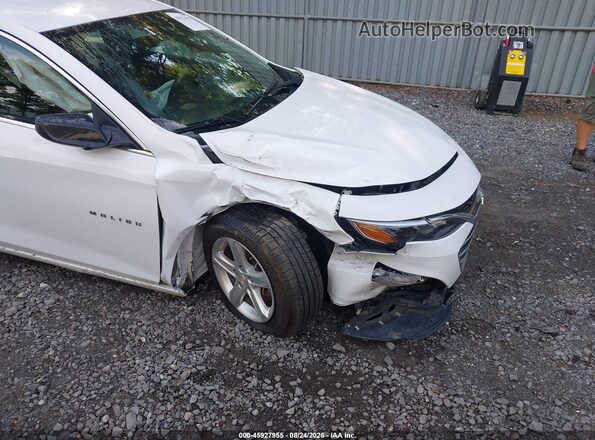 1G1ZD5ST9NF150704 2022 CHEVROLET MALIBU Белый Вид спереди