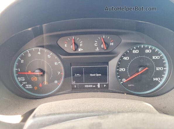 1G1ZD5ST9PF130794 2023 CHEVROLET MALIBU Белый Вид щитка приборов
