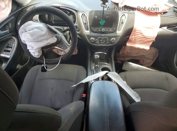 1G1ZD5STXJF240339 2018 CHEVROLET MALIBU Серый Вид панели приборов