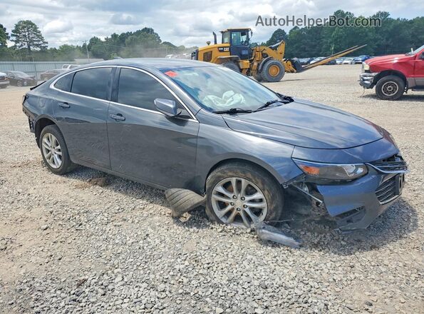 1G1ZD5STXJF240339 2018 CHEVROLET MALIBU Серый Передняя правая четверть