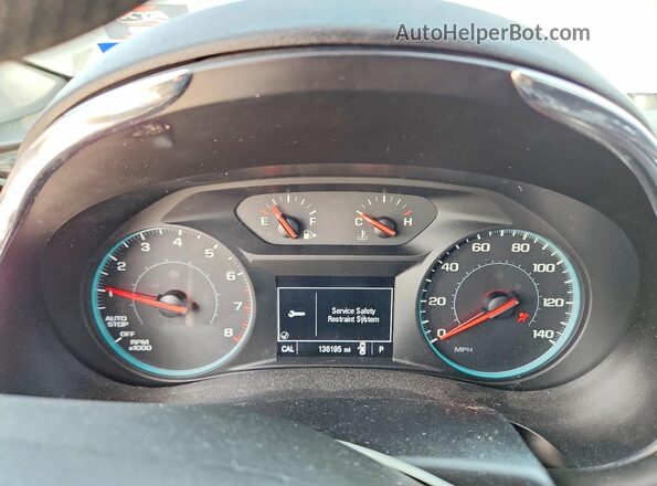 1G1ZD5STXKF104374 2019 CHEVROLET MALIBU Black Instrument cluster view