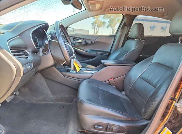 1G1ZD5STXKF118873 2019 CHEVROLET MALIBU Black წინა სალონის ხედი