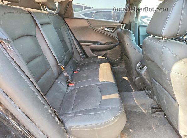 1G1ZD5STXKF118873 2019 CHEVROLET MALIBU Black უკანა სავარძლების ხედი