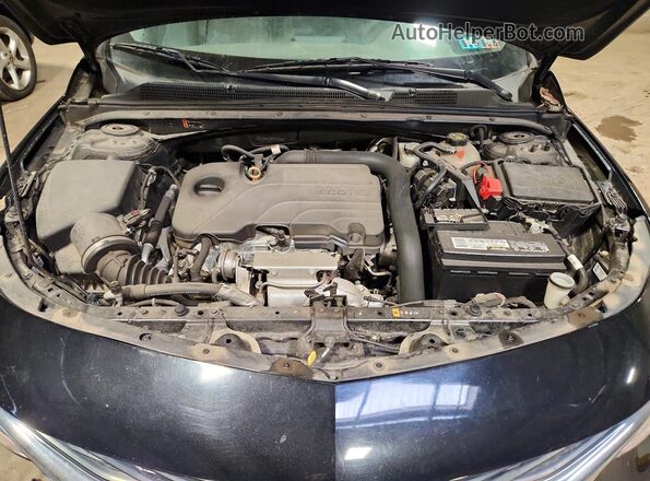 1G1ZD5STXKF219086 2019 CHEVROLET MALIBU Black Սալոնի հետևի տեսք