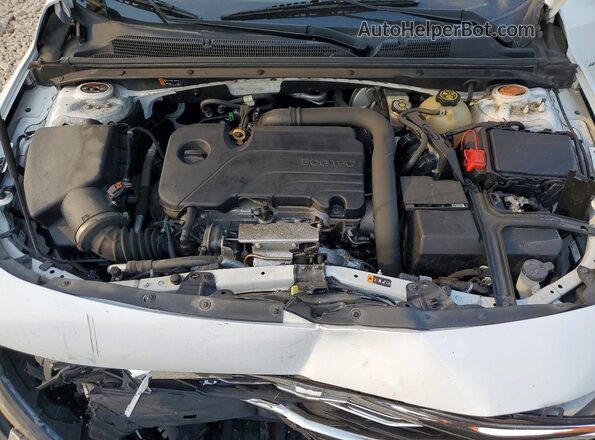 1G1ZD5STXLF029418 2020 CHEVROLET MALIBU White უკანა სალონის ხედი
