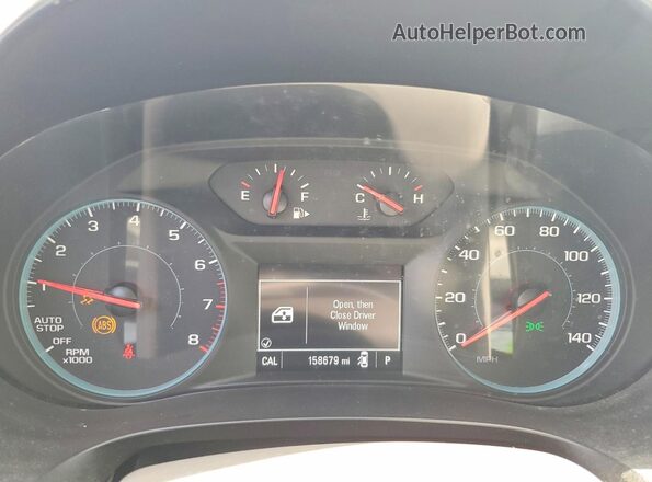 1G1ZD5STXLF043299 2020 CHEVROLET MALIBU Black Instrument cluster view