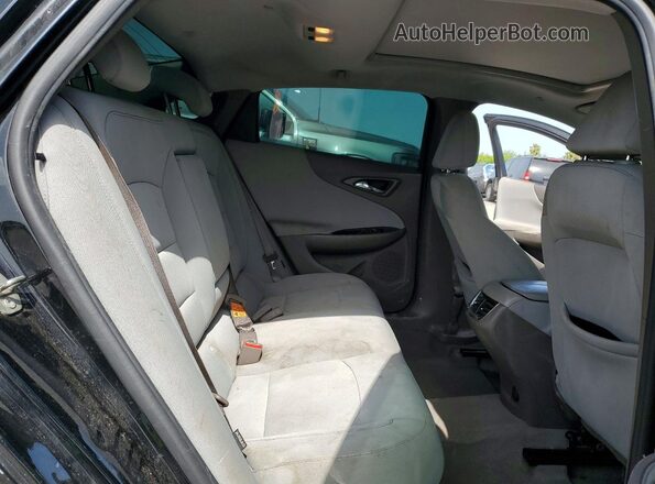 1G1ZD5STXLF043299 2020 CHEVROLET MALIBU Black Rear seats view