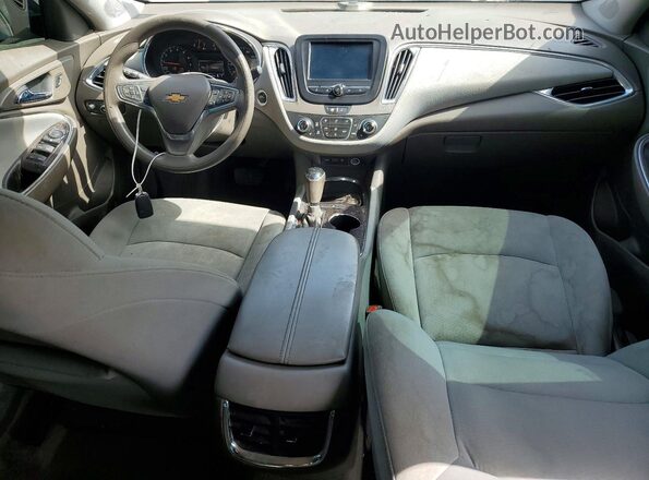 1G1ZD5STXLF043299 2020 CHEVROLET MALIBU Black Dashboard view