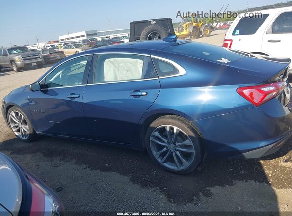 1G1ZD5STXMF041683 2021 CHEVROLET MALIBU Синий Вид задней части салона