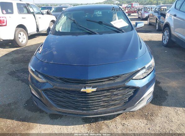 1G1ZD5STXMF041683 2021 CHEVROLET MALIBU Синий Вид панели приборов