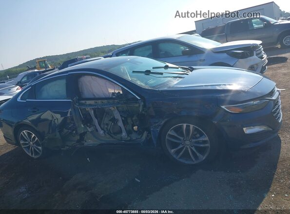 1G1ZD5STXMF041683 2021 CHEVROLET MALIBU Синий Вид щитка приборов