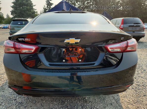 1G1ZD5STXNF106873 2022 CHEVROLET MALIBU Black Հետևի տեսք