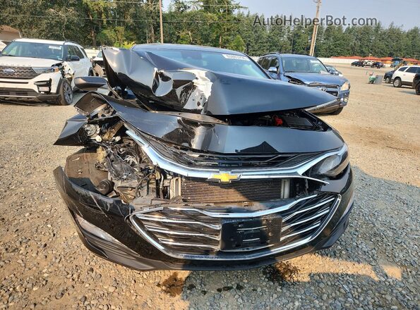 1G1ZD5STXNF106873 2022 CHEVROLET MALIBU Black Դիմացի տեսք