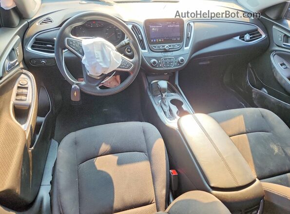 1G1ZD5STXNF106873 2022 CHEVROLET MALIBU Black Առջևի վահանակի տեսք