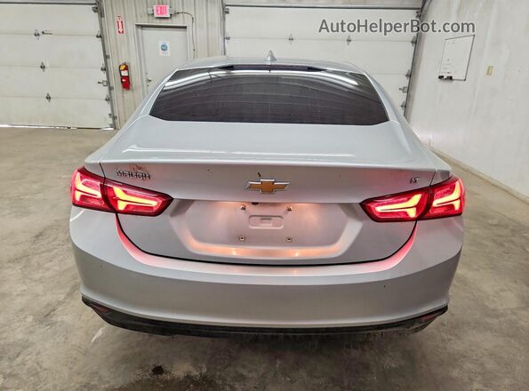1G1ZD5STXNF129523 2022 CHEVROLET MALIBU Silver Вид ззаду
