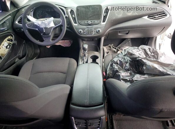 1G1ZD5STXNF133345 2022 CHEVROLET MALIBU Silver წინა პანელის ხედი