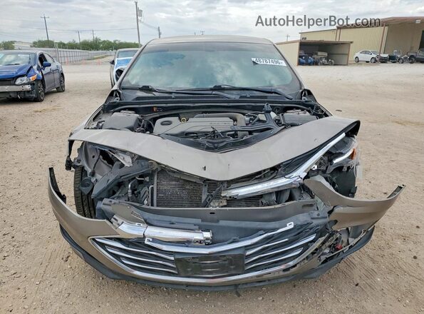 1G1ZD5STXNF140313 2022 CHEVROLET MALIBU Gray წინა ხედი
