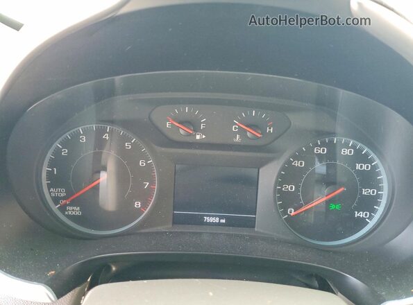 1G1ZD5STXNF140313 2022 CHEVROLET MALIBU Gray ხელსაწყოთა პანელის ხედი
