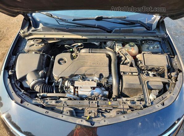 1G1ZD5STXNF174445 2022 CHEVROLET MALIBU Black Vista interior trasera