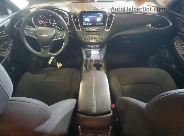 1G1ZD5STXPF169099 2023 CHEVROLET MALIBU Серебряный Вид панели приборов