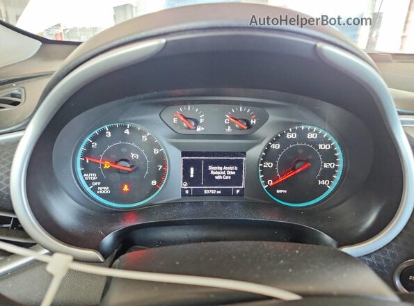 1G1ZD5STXPF208628 2023 CHEVROLET MALIBU Белый Вид щитка приборов