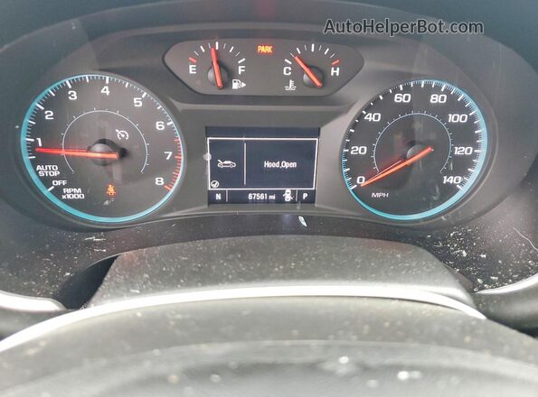 1G1ZD5STXPF215966 2023 CHEVROLET MALIBU White Widok zestawu wskaźników
