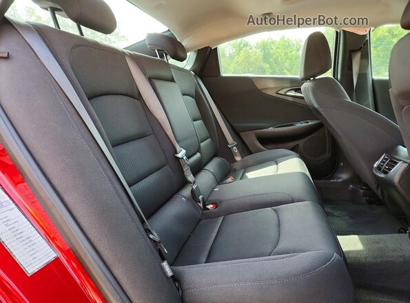 1G1ZD5STXRF163886 2024 CHEVROLET MALIBU Red Rear seats view