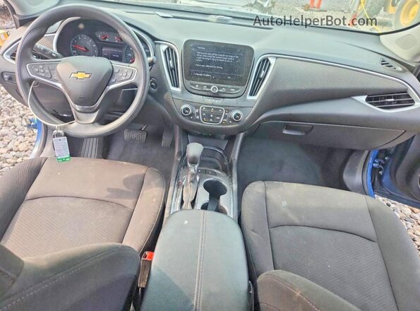 1G1ZD5STXRF169719 2024 CHEVROLET MALIBU Синий Вид панели приборов