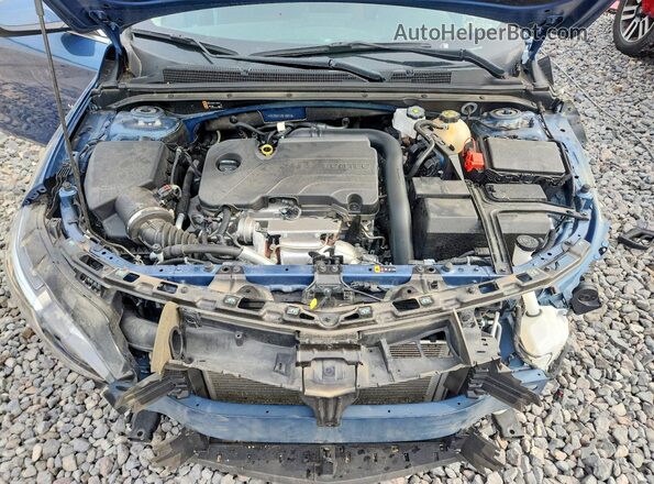 1G1ZD5STXRF169719 2024 CHEVROLET MALIBU Синий Вид задней части салона