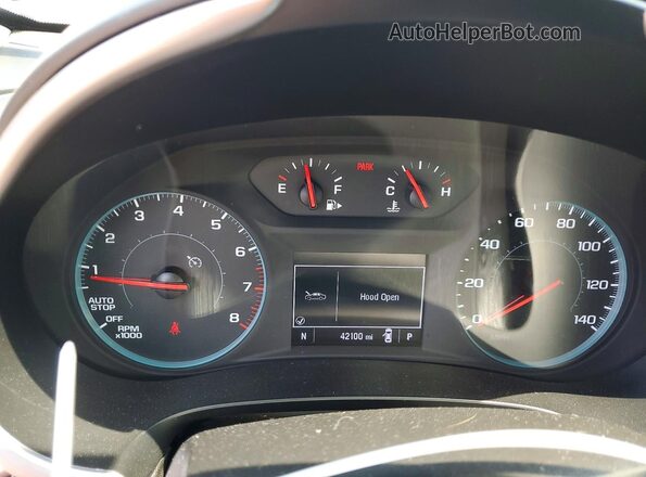 1G1ZD5STXSF148813 2025 CHEVROLET MALIBU Blue Instrument cluster view