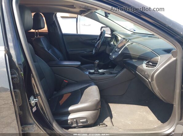 1G1ZE5ST0GF207615 2016 CHEVROLET MALIBU Black Widok wnętrza z przodu