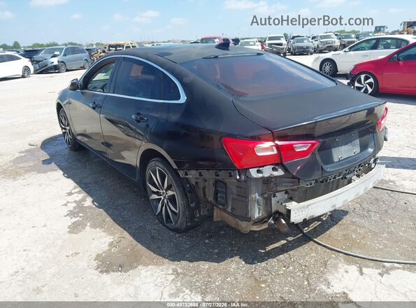 1G1ZE5ST0GF207615 2016 CHEVROLET MALIBU Black Tył lewy