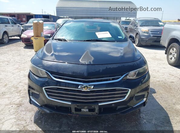 1G1ZE5ST0GF207615 2016 CHEVROLET MALIBU Black Widok wnętrza z tyłu