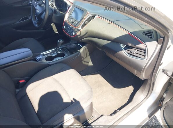 1G1ZE5ST0GF279723 2016 CHEVROLET MALIBU Black Front interior view