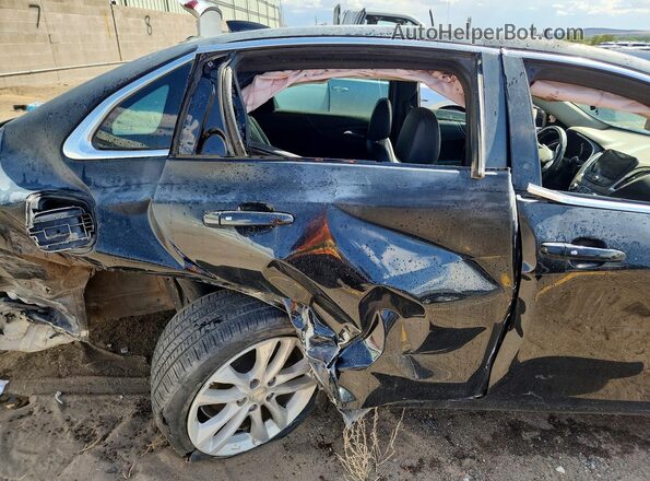 1G1ZE5ST0GF325017 2016 CHEVROLET MALIBU Black Вид задніх сидінь