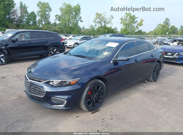 1G1ZE5ST1GF258573 2016 CHEVROLET MALIBU Dark Blue Передня ліва чверть