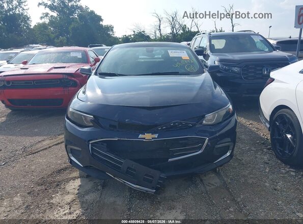 1G1ZE5ST1GF305360 2016 CHEVROLET MALIBU Blue Widok zestawu wskaźników