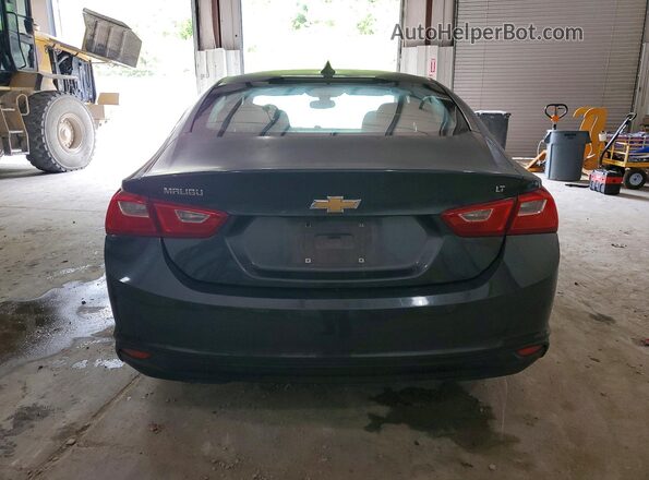 1G1ZE5ST1HF261944 2017 CHEVROLET MALIBU Серый Вид сзади