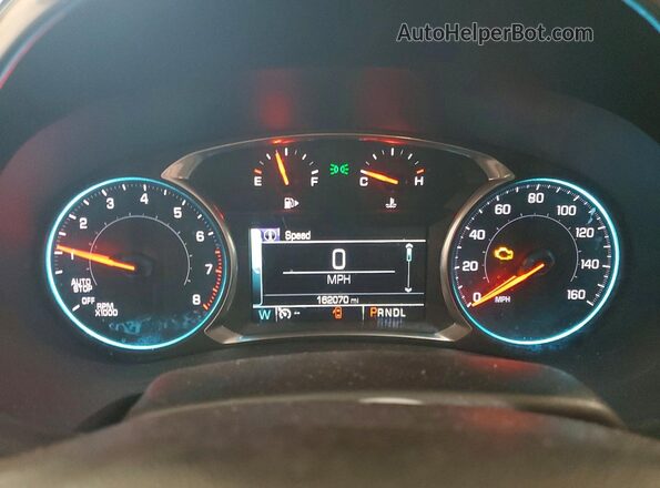 1G1ZE5ST1HF261944 2017 CHEVROLET MALIBU Серый Вид щитка приборов