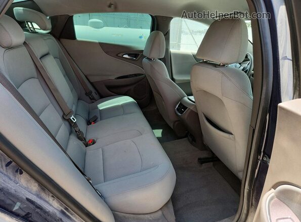 1G1ZE5ST2GF187206 2016 CHEVROLET MALIBU Blue Widok tylnych siedzeń