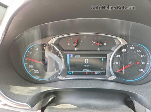 1G1ZE5ST2GF187206 2016 CHEVROLET MALIBU Blue Widok zestawu wskaźników